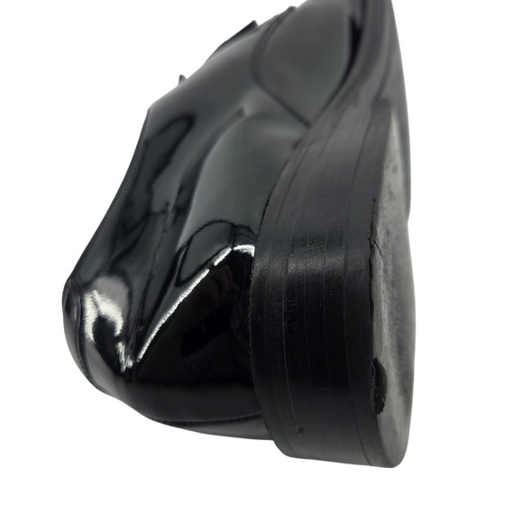 The Black Tux Mens Black Leather Oxford Dress‎ Shoes Formal Tuxedo Size 12 - Picture 4 of 10